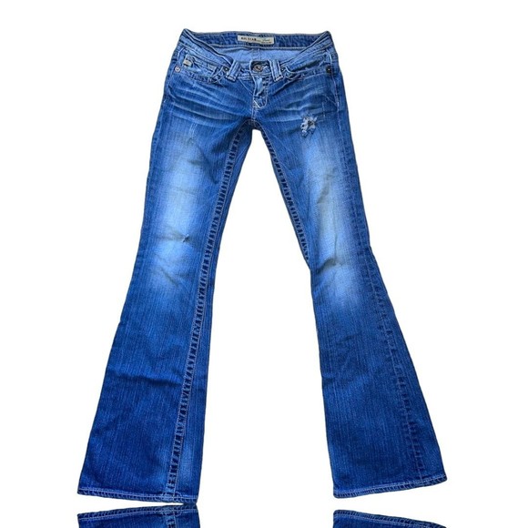 Big Star Denim - Big Star sweet ultra low rise flare jeans Size 24
